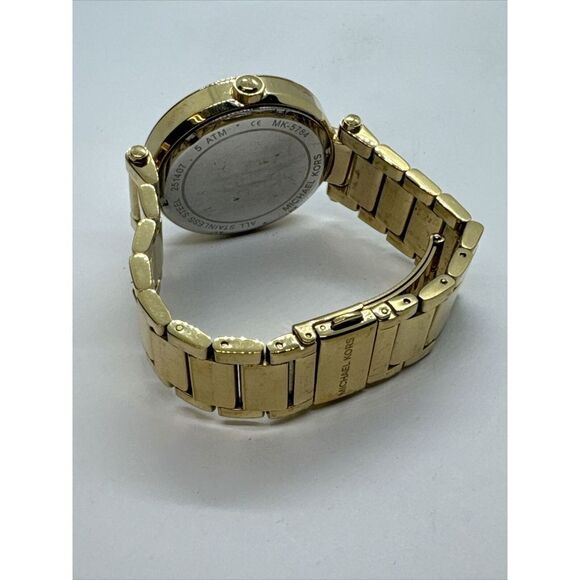 Michael Kors Parker MK5784 Women's Gold Stainless Steel Analog Dial Watch JNA375 - Picture 8 of 11